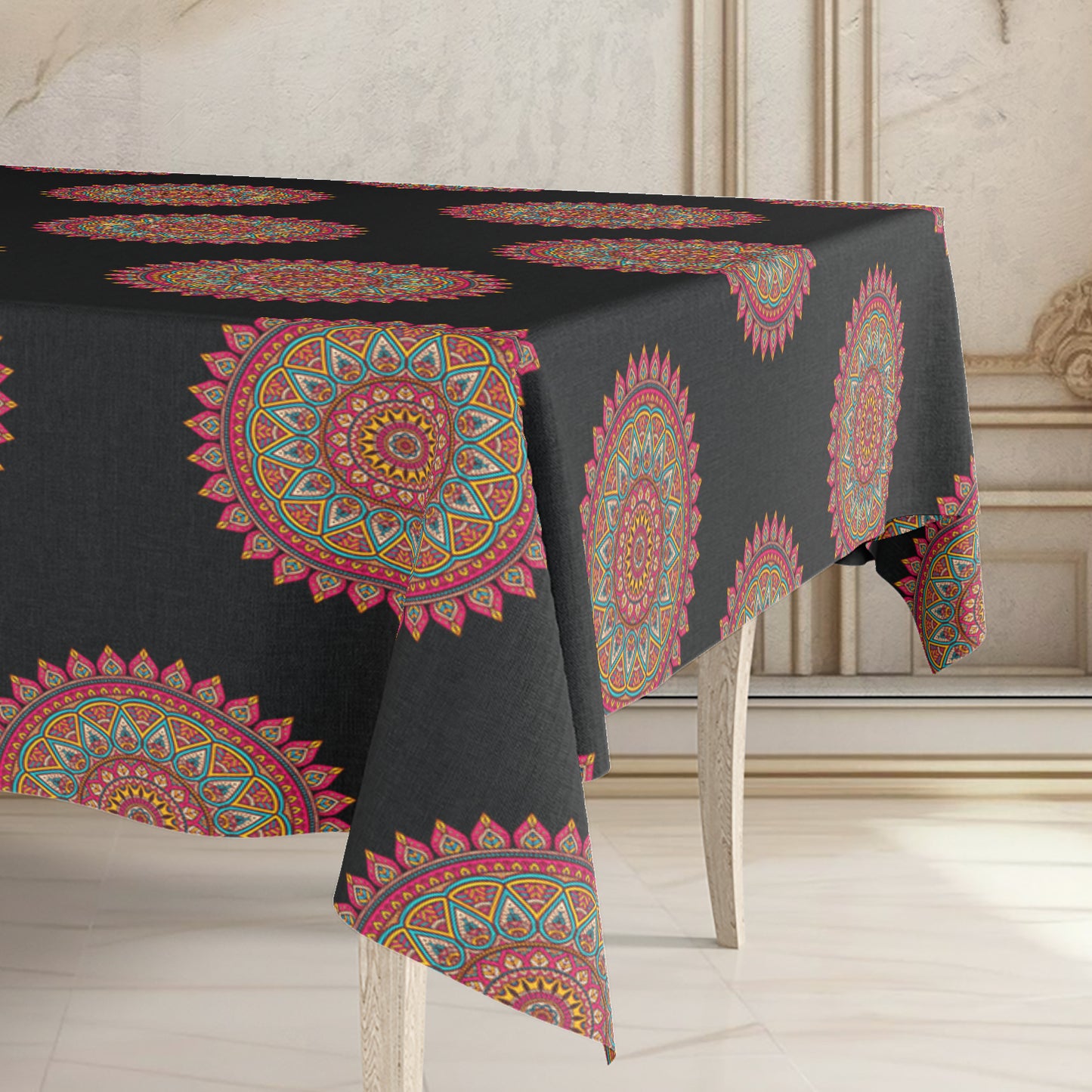 Printed - Elegans Crown Tablecloth Trendy Home