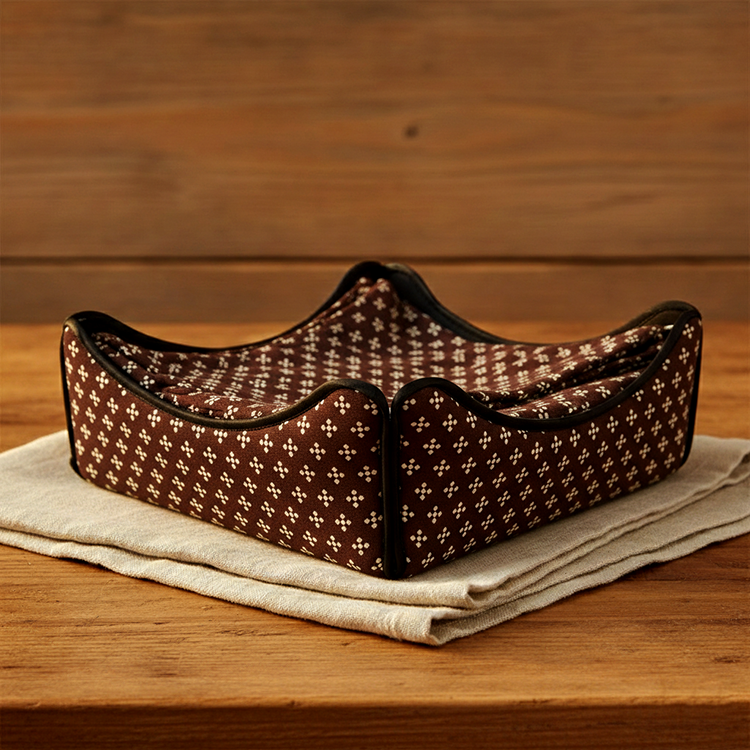 Printed - Espresso Foulard Breadbasket Trendy Home