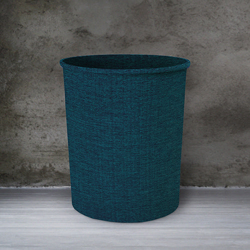 Fine Jute - Dark Turquoise Dustbin Trendy Home