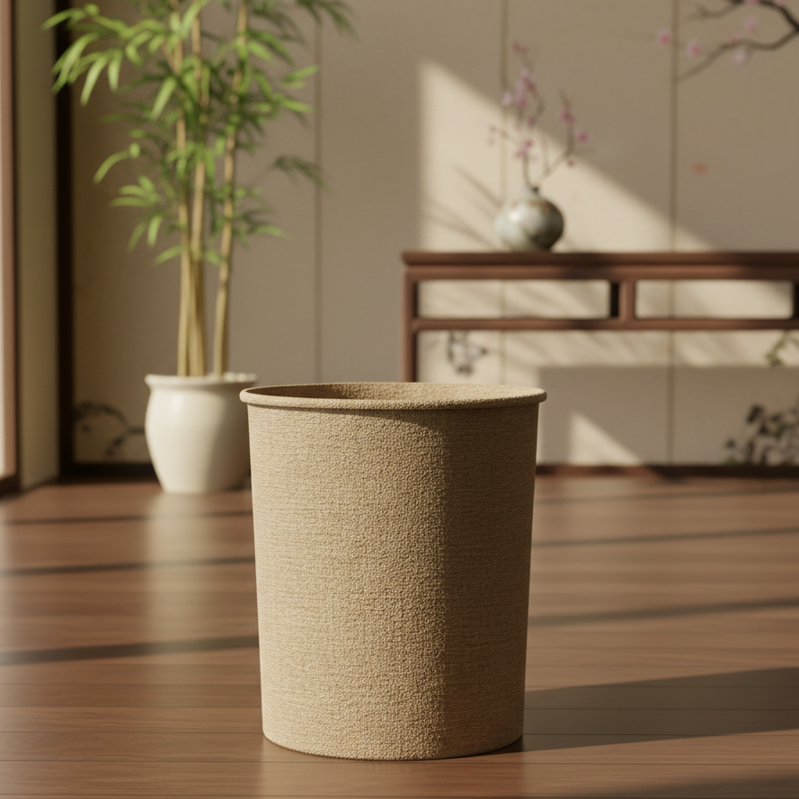 Fine Jute - Mud Dustbin Trendy Home