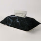Black Hematite Marble-Stone Tissue Box Trendy Home