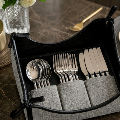 Fine Jute - Ash Cutlery Tray Trendy Home