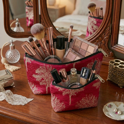 Shanghai - Ruby Cosmetic Pouch Trendy Home