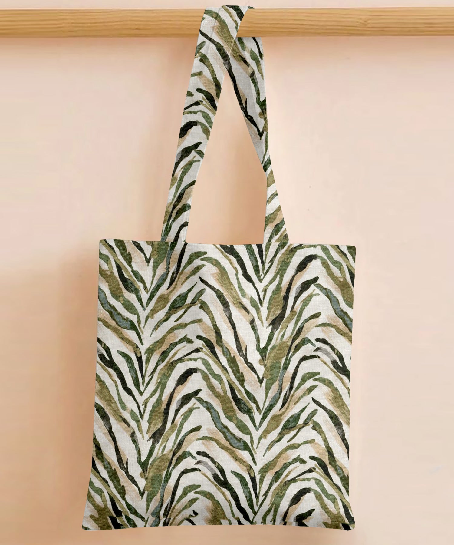 Printed - Sage Serengeti Tote Bag Trendy Home