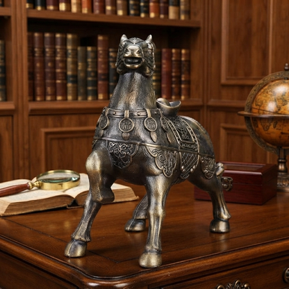 Metallic - Horse Ashtray