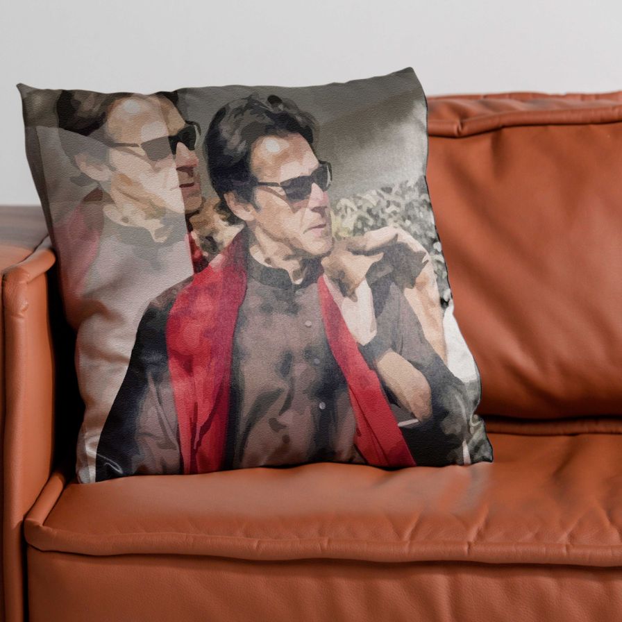 Imran Khan PTI Cushion Cover Clearance Sale 2024