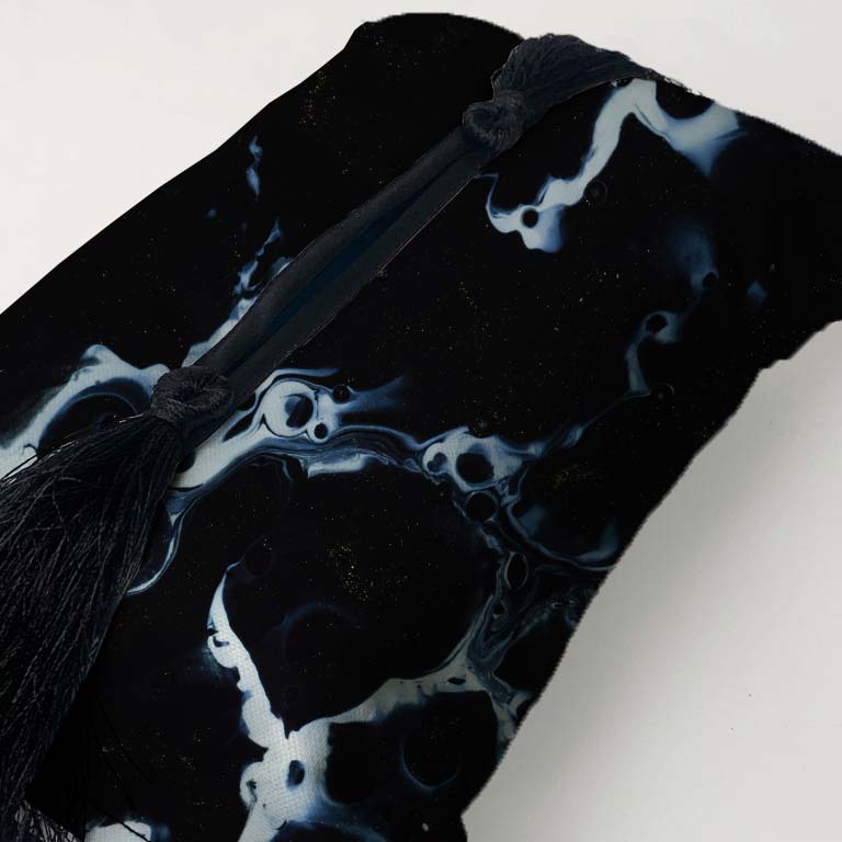 Black Obsidian Marble-Stone Tissue Box Trendy Home