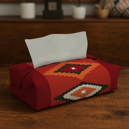 Printed - Azure's Jewel Tissue Box Trendy Home 11.11 Sale