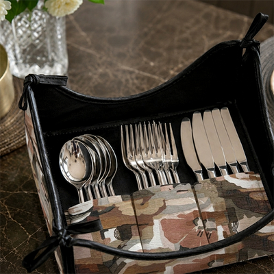 Printed - Artisan Mosaic Cutlery Tray Trendy Home