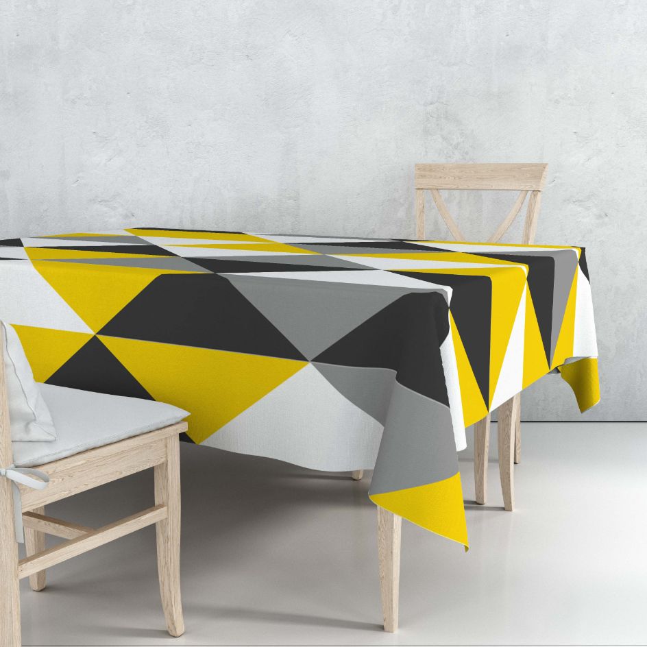 Kamala Grays Tablecloth Trendy Home