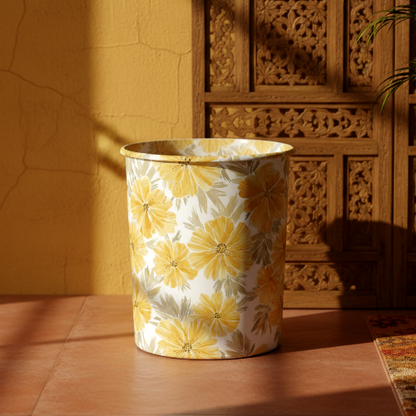 Printed - Honey Blossom Dustbin Trendy Home