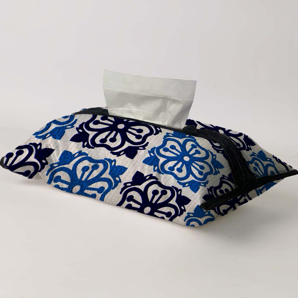 Swiss Patterned Tissue Box Trendy Home