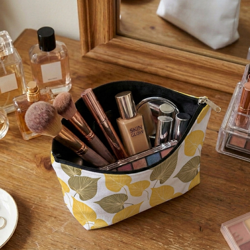 Printed - Autumn Cosmetic Pouch