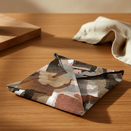 Printed - Artisan Mosaic Roti Kapra Trendy Home