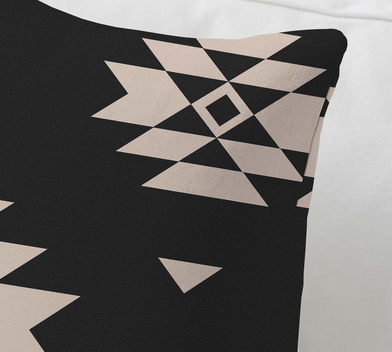 Rugged Black Cushion Cover Trendy Home