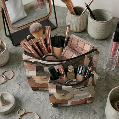 Printed - Artisan Mosaic Cosmetic Pouch Trendy Home
