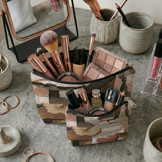 Printed - Artisan Mosaic Cosmetic Pouch