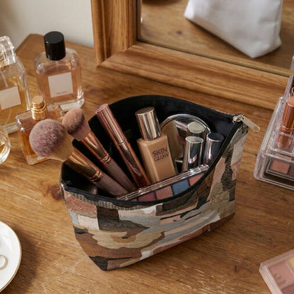 Printed - Artisan Mosaic Cosmetic Pouch