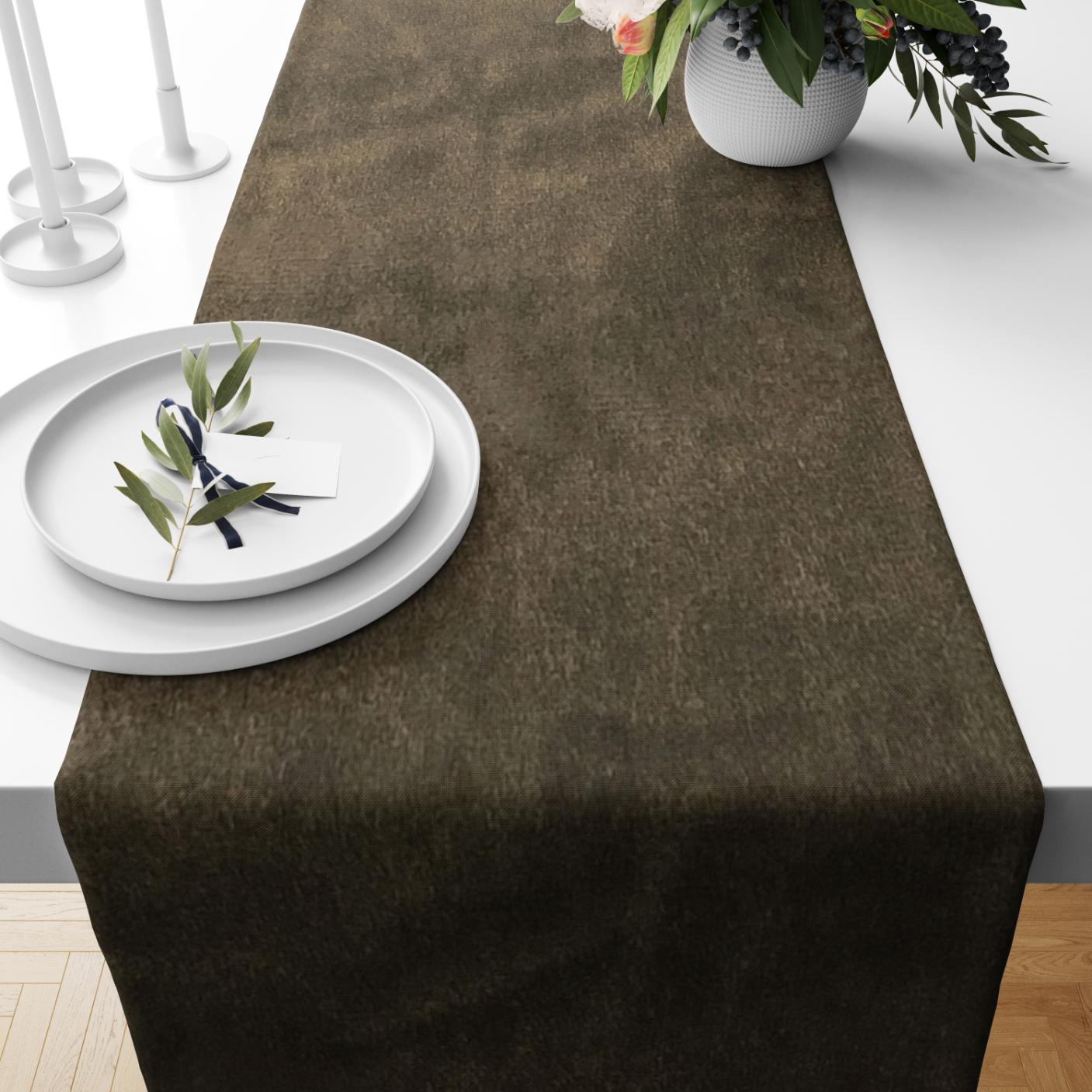 Malai Velvet - Fawn Table Runner Trendy Home