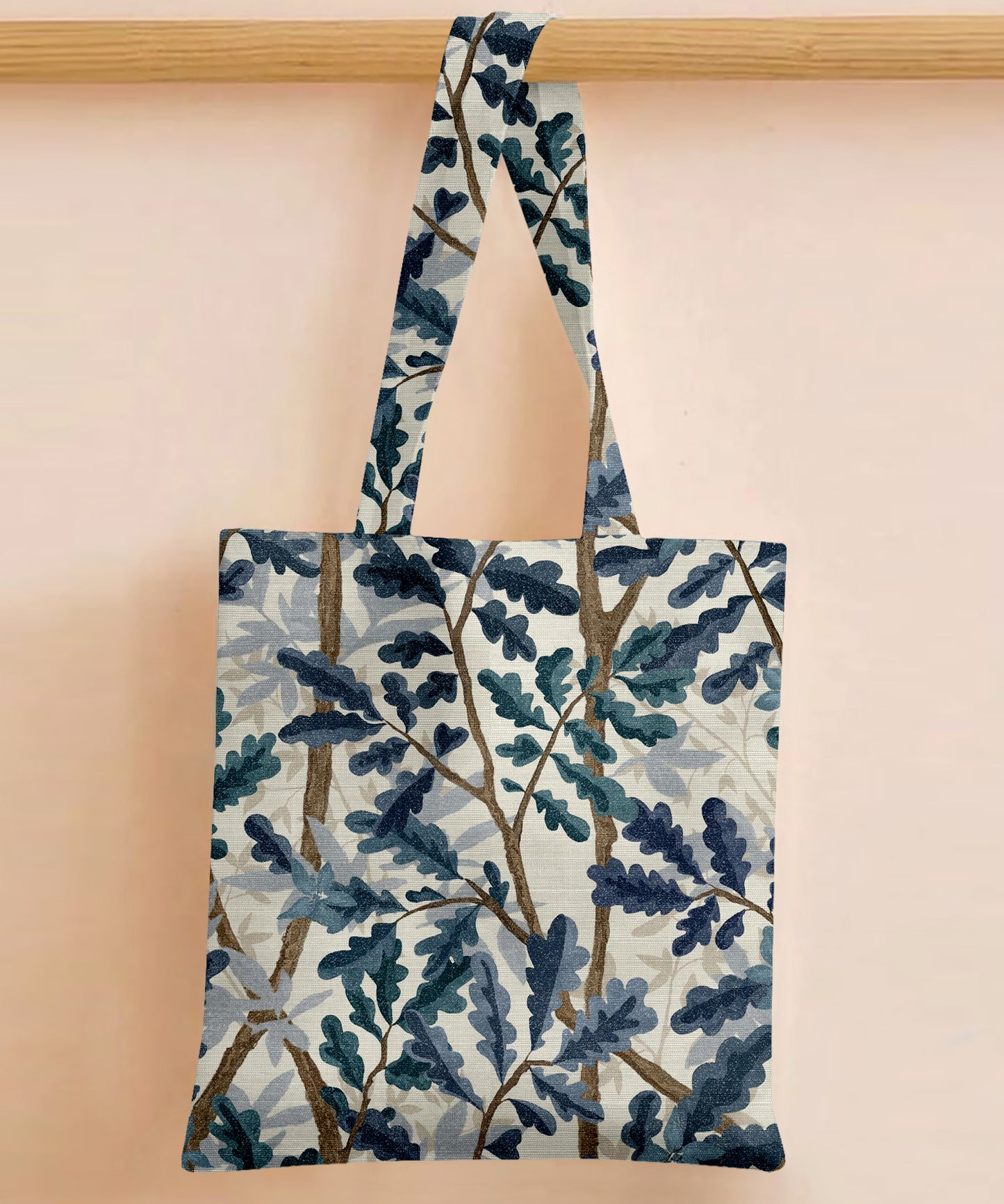 Printed - Blue Oak Tote Bag Trendy Home