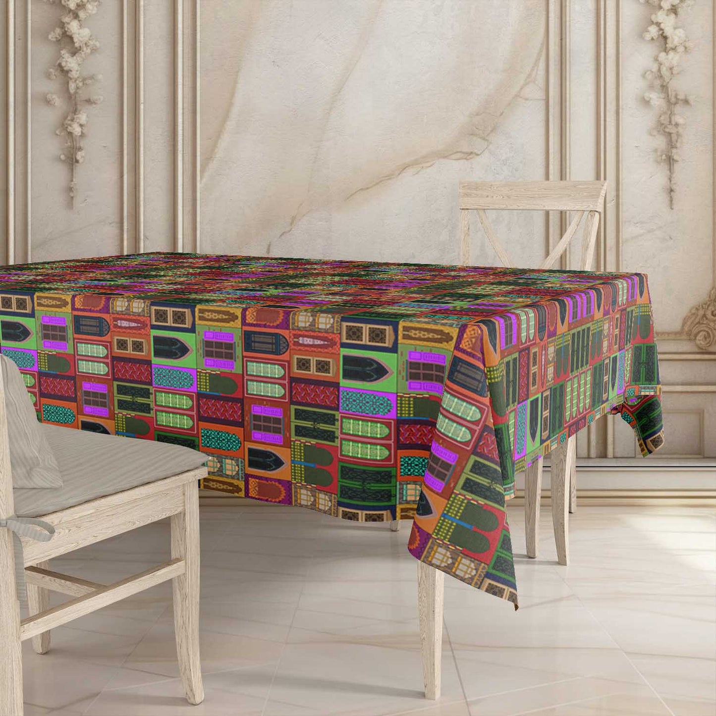 Printed - Mughal Tablecloth Trendy Home