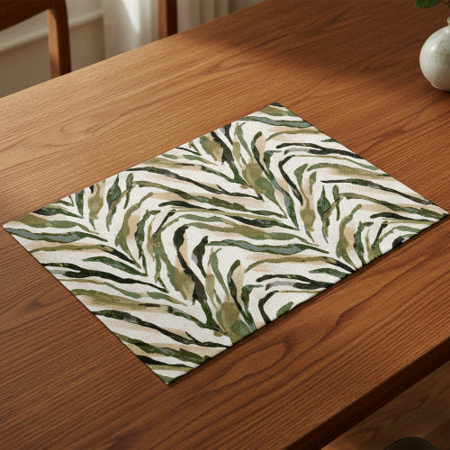 Printed - Sage Serengeti Table Mat Trendy Home