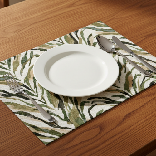 Printed - Sage Serengeti Table Mat Trendy Home