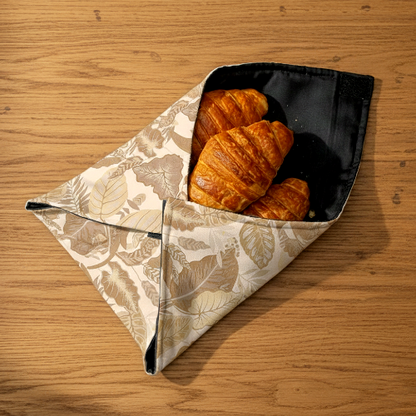 Printed - Sandy Beige Fern Roti Kapra Trendy Home