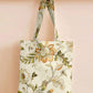 Printed - Beige Fort Tote Bag Trendy Home