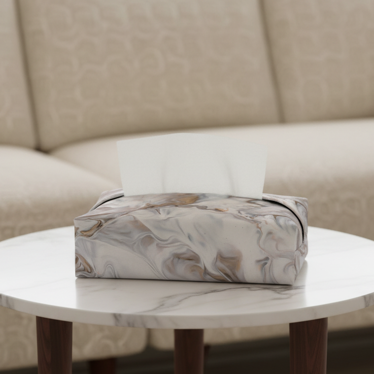 Printed - Quartz Tissue Box Trendy Home