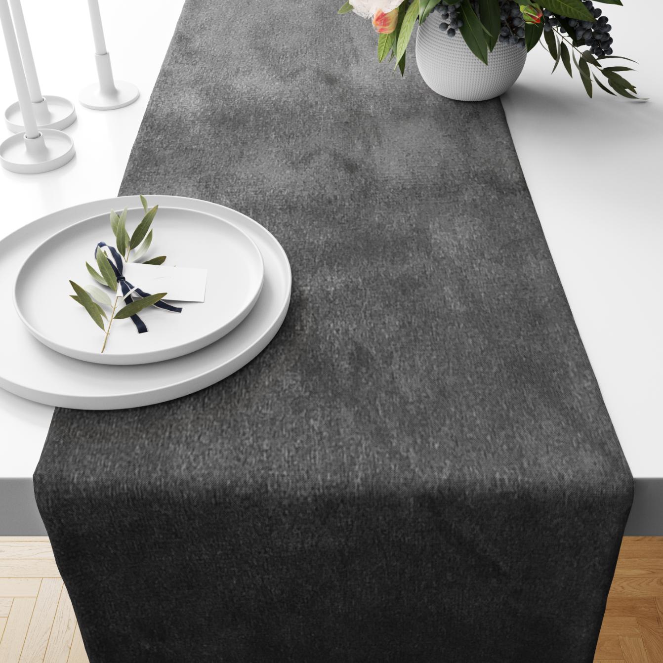 Malai Velvet - Steel Table Runner Trendy Home