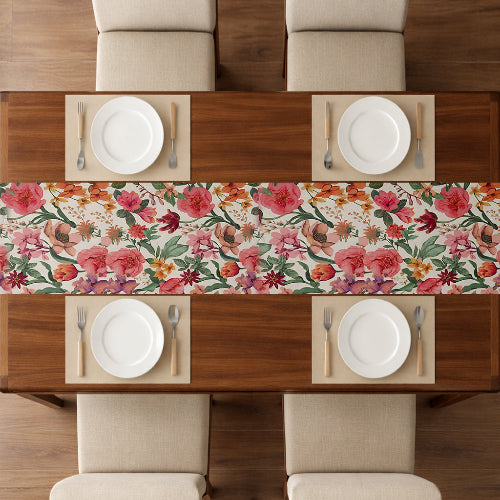 Printed - Meadows Flora Table Runner Trendy Home