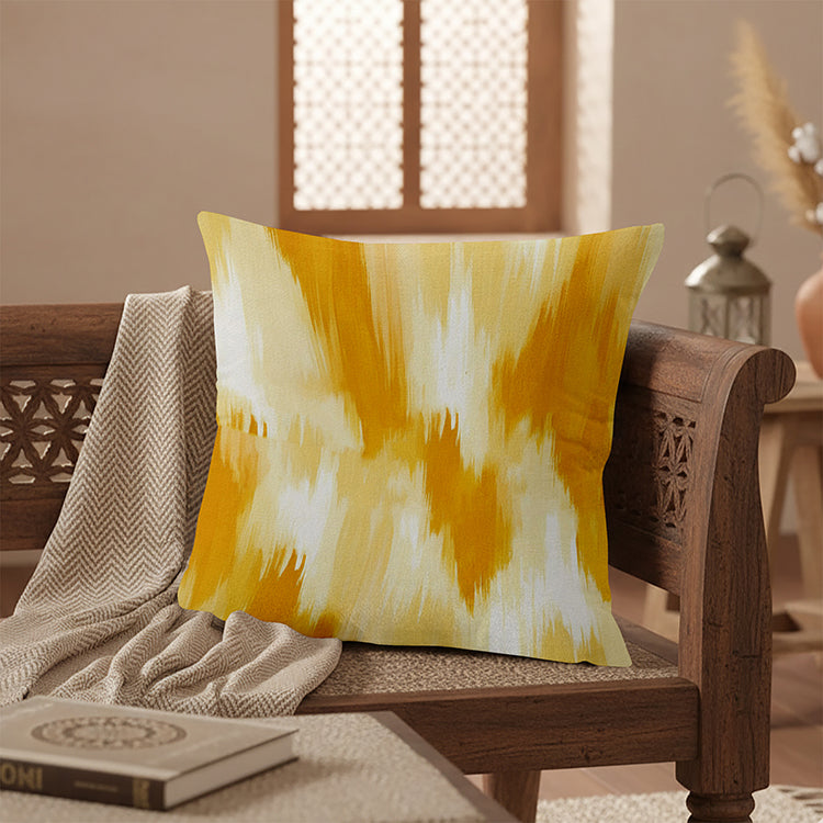 Printed - Solar Brushstroke Cushion Cover Trendy Home