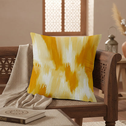 Printed - Solar Brushstroke Cushion Cover Trendy Home