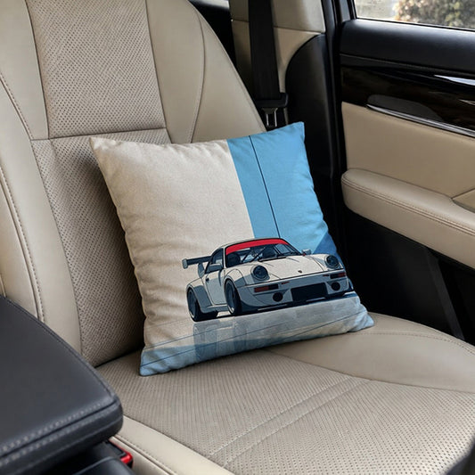 Retro Grand Prix Cushion Cover Trendy Home