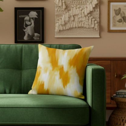 Printed - Solar Brushstroke Cushion Cover Trendy Home