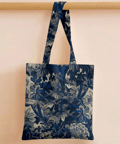 Printed - Midnight Weave Tote Bag Trendy Home