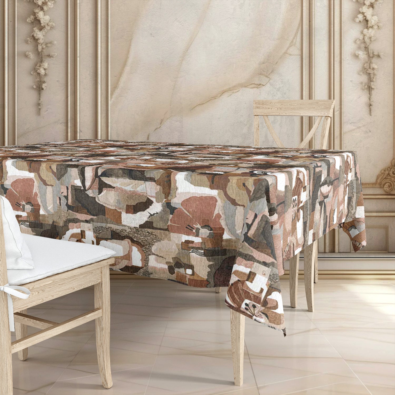 Printed - Artisan Mosaic Tablecloth Trendy Home