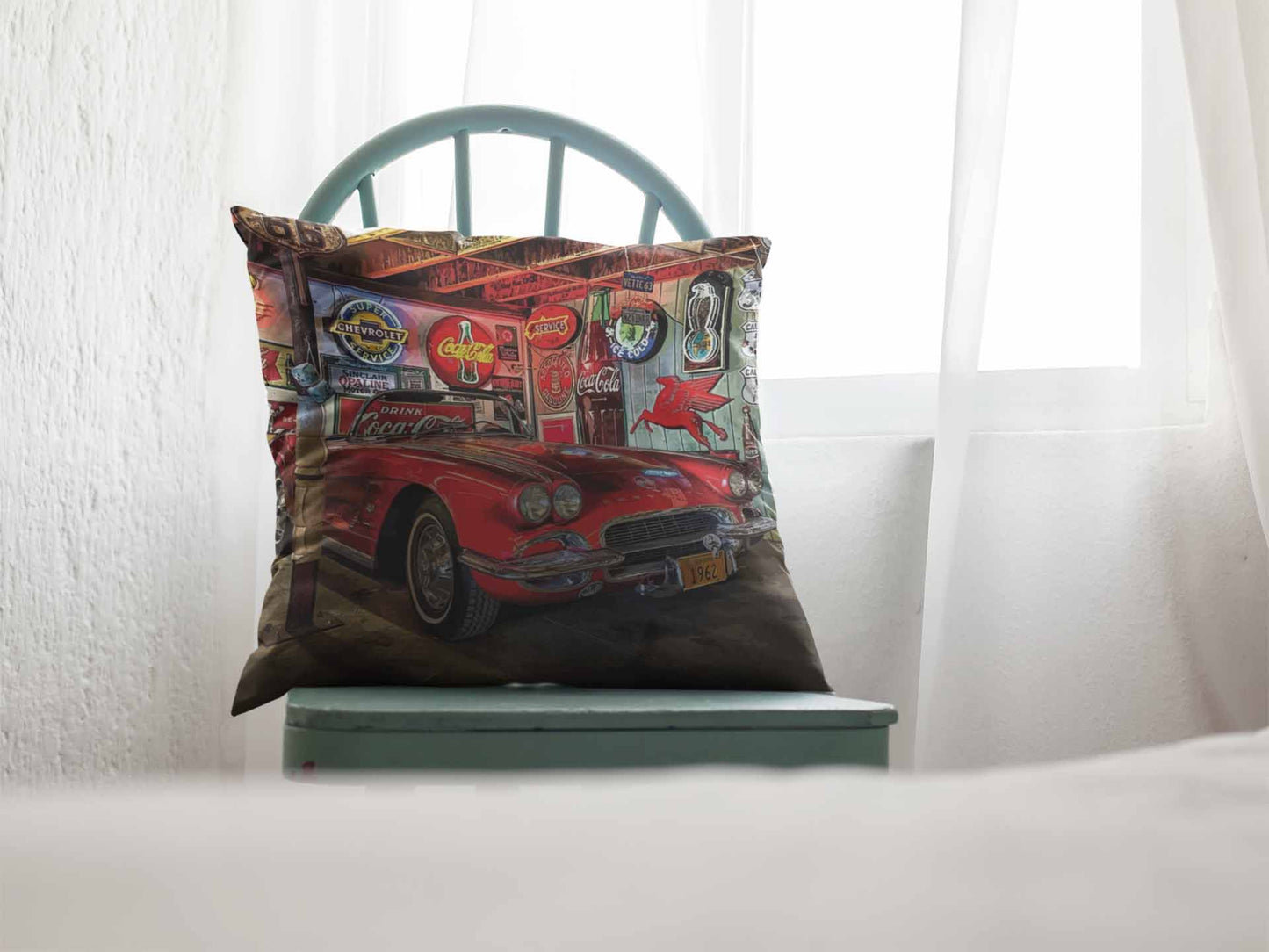 1966 Mustang Cola Cushion Cover Clearance Sale 2024