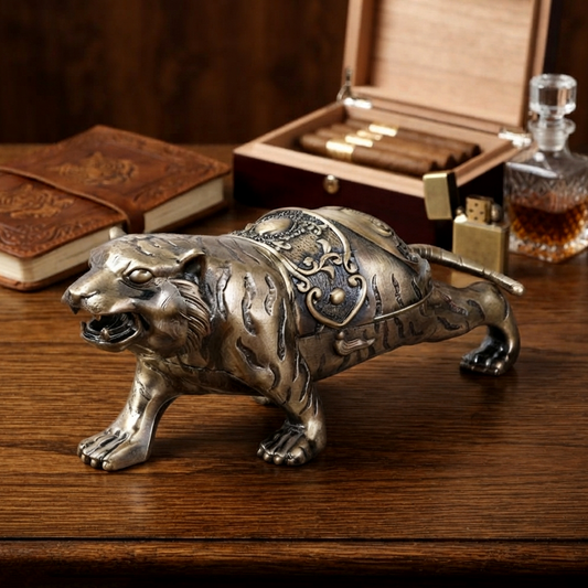 Metallic - Tiger Ashtray
