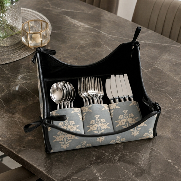 Printed - Country Bouquet Cutlery Tray