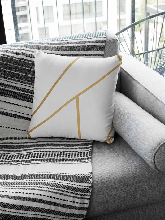 Franklin White Cushion Cover