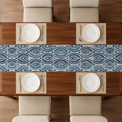 Printed - Moroccan Motif Table Runner Trendy Home