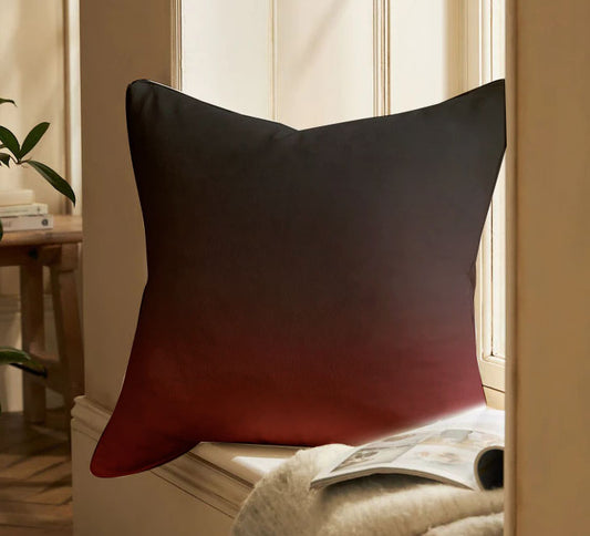 Red Black Cushion Cover Trendy Home