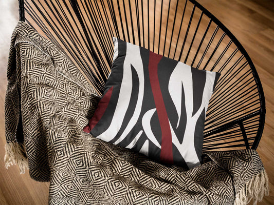 Blood Zebra Cushion Cover