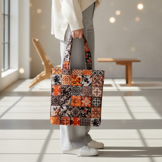 Printed - Urban Tote Bag Trendy Home