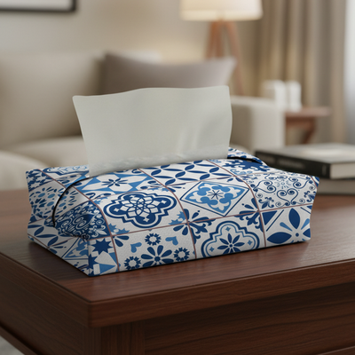 Printed - London Castle Tissue Box Trendy Home