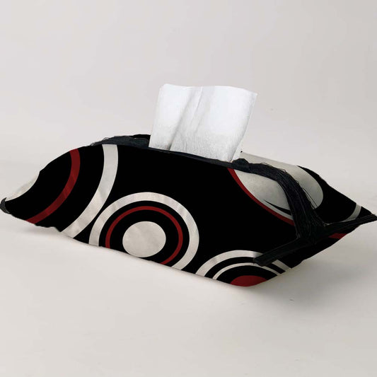 Crimson Red Tissue Box