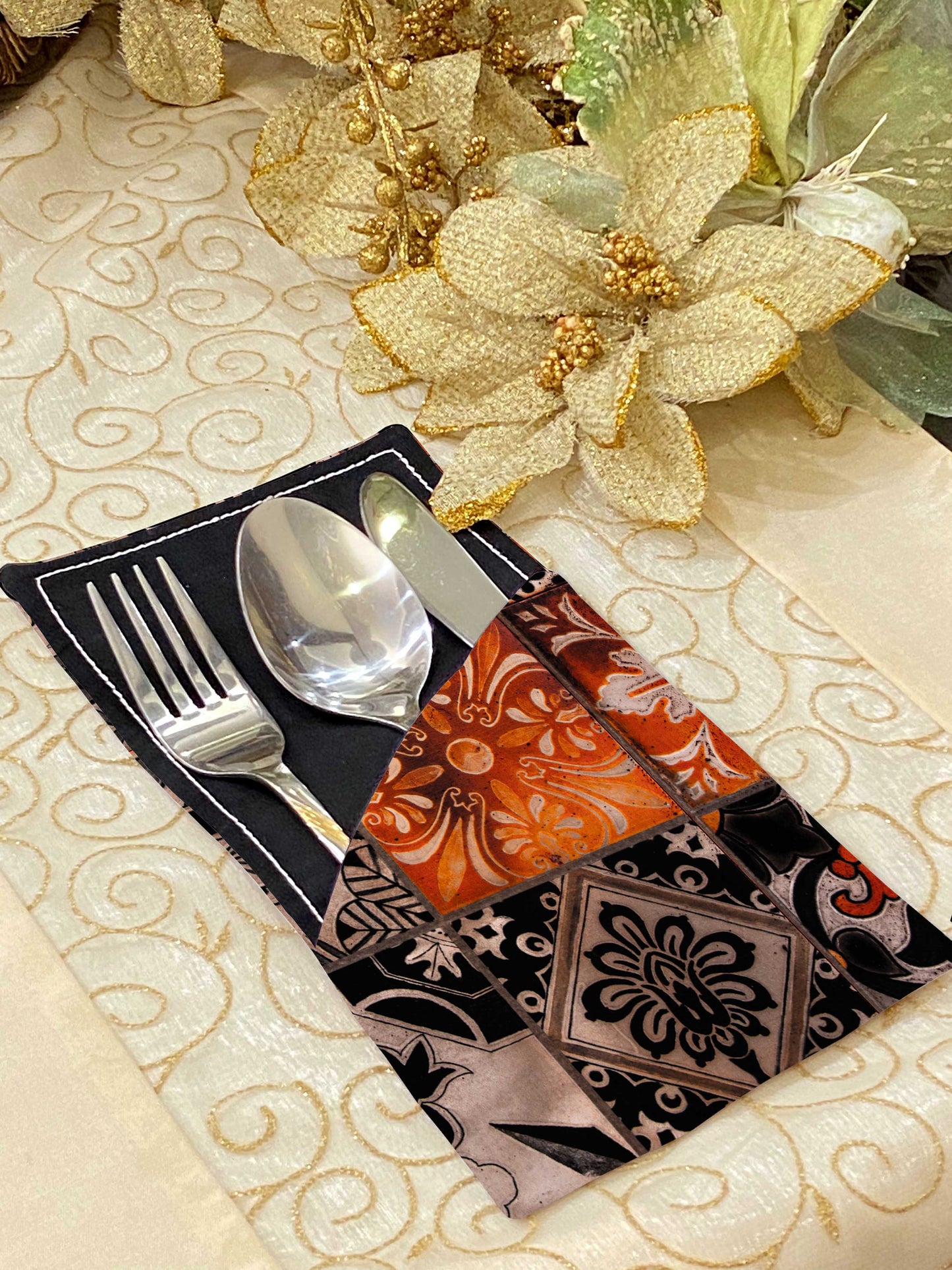 Printed - Urban Cutlery Pouch Trendy Home