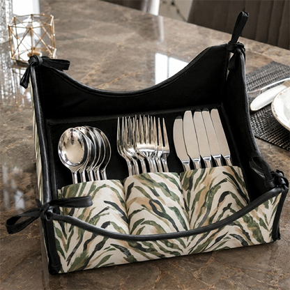 Printed - Sage Serengeti Cutlery Tray